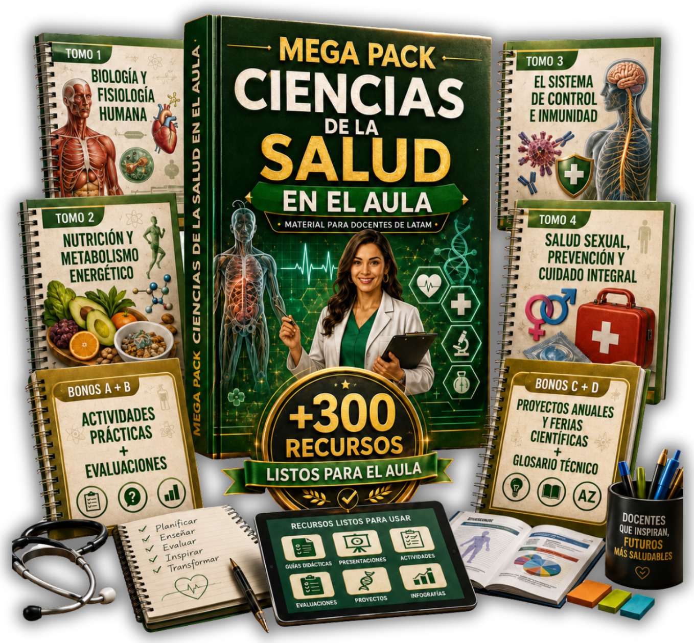 MEGA PACK CIENCIAS DE LA SALUD EN EL AULA